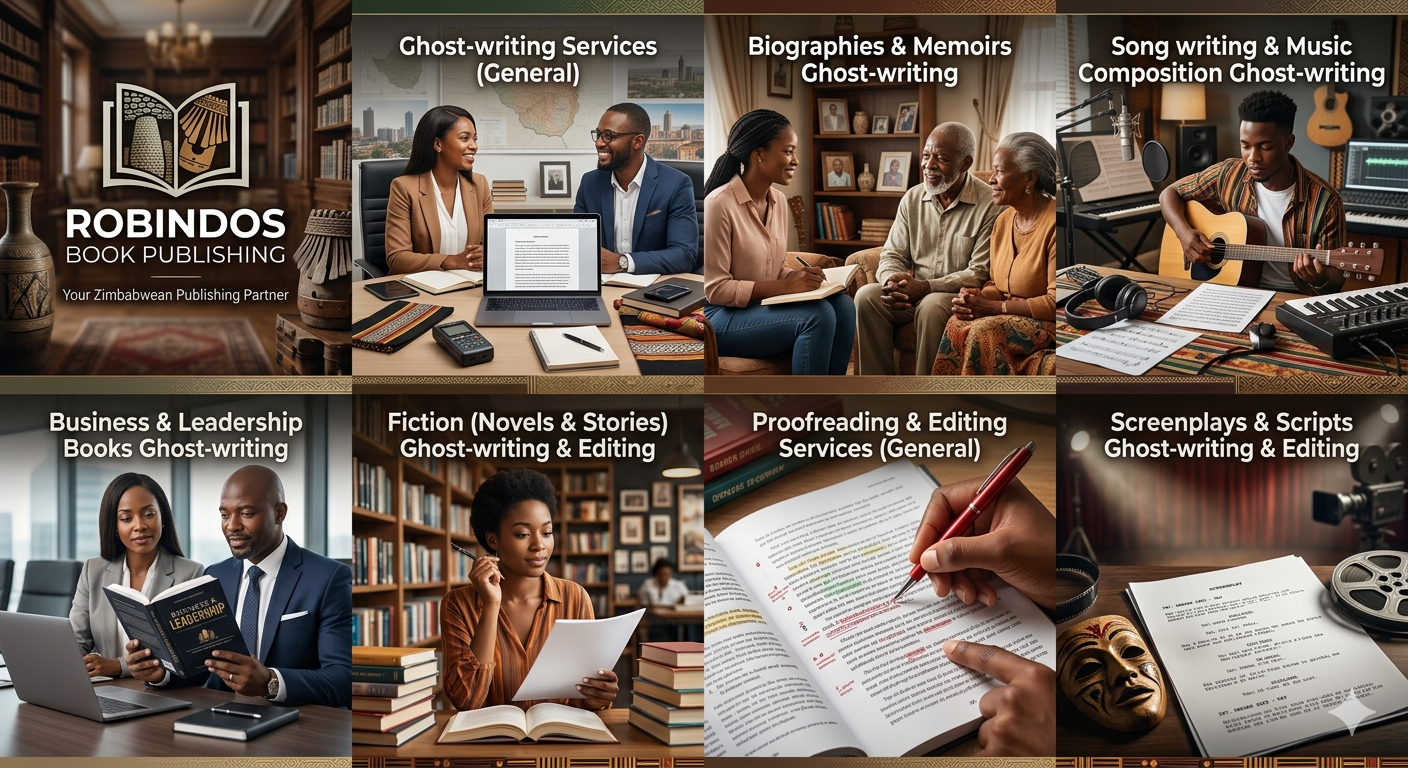 Overview of Robindos publishing and editing services